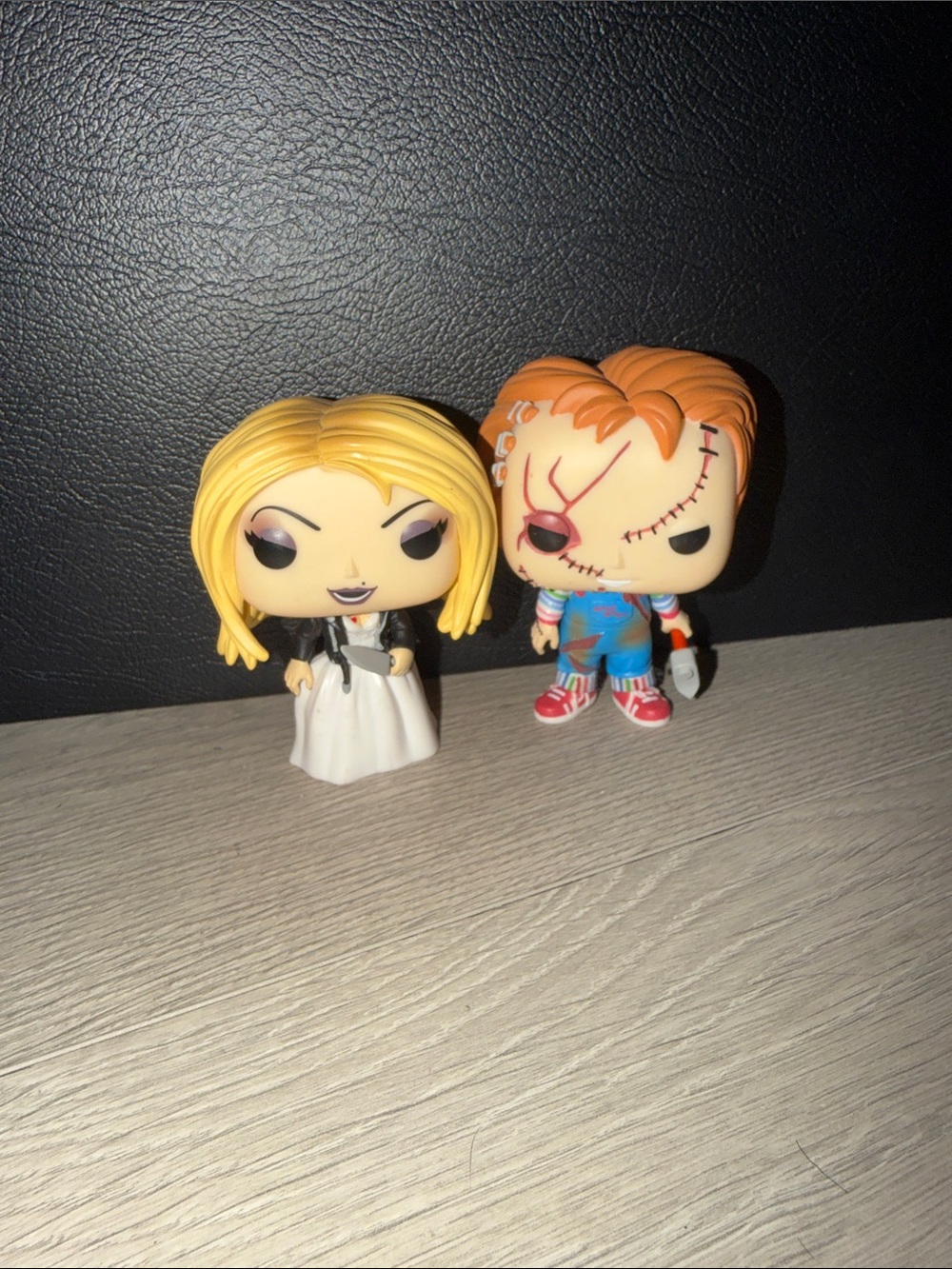 Funko Pop! Horror Duo - Tiffany & Chucky Figures - Blonde & Orange